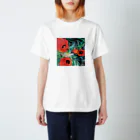 あおちゃん商会のTulips&Narcissus A スタンダードTシャツ