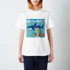 HARRIVERのお絵描き屋さんの海は危険がいっぱい！ スタンダードTシャツ