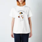 SUIMINグッズのお店の【大・フチあり】FUKASHIIMO 티셔츠