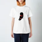 SUIMINグッズのお店の【大】赤いビキニのねこ Regular Fit T-Shirt