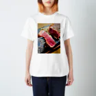 本間あきひろ うぃず ぽんチャンズの肉Tシャツ Regular Fit T-Shirt