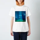 Light of the universeの瞑想の泉 Regular Fit T-Shirt