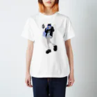 化け猫の猫耳笑顔の女 Regular Fit T-Shirt