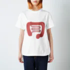 8anna storeの人体のなぞ。ぴかぴかピンクの大腸。 Regular Fit T-Shirt