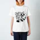 frmeowのCheshireCat [Black-AmericanShorthair] Regular Fit T-Shirt