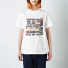 みおのショップのI love junk food !!(文字色:黒) Regular Fit T-Shirt