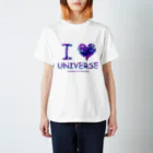 COSMOSIDEAのI♥UNIVERSE スタンダードTシャツ