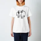WON CHANCE ワンチャンスの四角犬(ゴトータケヲ） Regular Fit T-Shirt