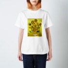 ART のゴッホ/ひまわり　Vincent van Gogh / Sunflowers Regular Fit T-Shirt