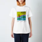 Futakawa Mayuのグッズショップのpool ワニ Regular Fit T-Shirt