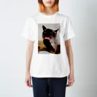 Siamese cat シャムの海♡ Regular Fit T-Shirt