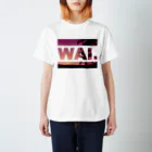 立花けんのグッズ屋さんのWAIT (ハワイアン) スタンダードTシャツ