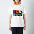 ボードゲームショップ「大分から来ました。」の花々のTeapartyグッズ Regular Fit T-Shirt