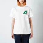 たはらともみのえんぎものすうじ　４　ししまい Regular Fit T-Shirt