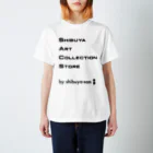 shibuya-san art collection storeのSACS Shibuya Art Collection Store公式グッズ（ロゴ） スタンダードTシャツ