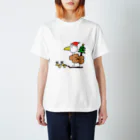 まさるTVの揚げ鶏Tシャツ　クリスマスエディション Regular Fit T-Shirt