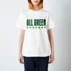 rd-T（フィギュアスケートデザイングッズ）のALL GREEN Regular Fit T-Shirt