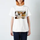 笛ガムのむっちり犬 Regular Fit T-Shirt