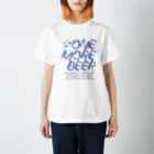 スペィドのおみせsuzuri支店のわんもあびあ☆（WB） Regular Fit T-Shirt