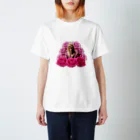 ZAZY official shopの花ZAZY花 Regular Fit T-Shirt