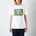 fuwafuwapuのパレード Regular Fit T-Shirt