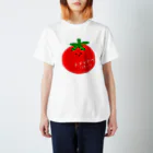 Aloe Potのトメィトゥ　TOMATO スタンダードTシャツ