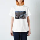 愛自然写真の桜と空 Regular Fit T-Shirt