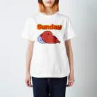 happydonguriの愛サンサンサンデー Regular Fit T-Shirt