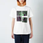 ・＿◇Geometryのwrap◇bicolor Regular Fit T-Shirt