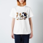 恋するシロクマ公式のTシャツ（フラワー） Regular Fit T-Shirt