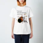 『NG （Niche・Gate）』ニッチゲート-- IN SUZURIのI'm just the drummer! and you? DW h.t. スタンダードTシャツ