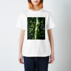 景色の写真を撮って　グッズを作ってますの京都竹林 Regular Fit T-Shirt