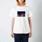 FORK_の明け方の観覧車【風景】 スタンダードTシャツ