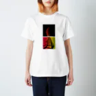 ・＿◇Geometryのhashigo_bicolor スタンダードTシャツ