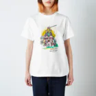 Aki Kuboki ONLINE SHOPのサグラダ・ファミリアの光 スタンダードTシャツ