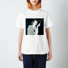 jiro_jiroのタバコ女子 Regular Fit T-Shirt