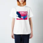 上中さとるのベビーシャチA（桃） Regular Fit T-Shirt