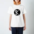 K-STYLEの丸ロゴ Regular Fit T-Shirt