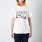 AURA_HYSTERICAのBuy high, sell higher Regular Fit T-Shirt