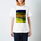 yjb_22のfluidart_nksnmdl Regular Fit T-Shirt