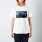 ももたんの諏訪湖の桜 Regular Fit T-Shirt