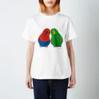 petitassortのオオハナインコＴシャツ スタンダードTシャツ