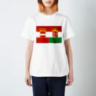 万国国旗ショップのオーストリア＝ハンガリー帝国 スタンダードTシャツ