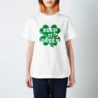 FOXY COLORSのエコ・パンダ ECO PANDA グリーン大作戦 Tシャツ green Regular Fit T-Shirt