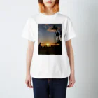 mocoの南国の夕陽 Regular Fit T-Shirt