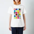 depotRMのカラフルな○がいっぱい！★がいっぱい！！ Regular Fit T-Shirt