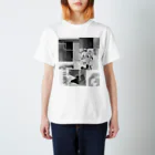 juterus musicのコラージュデザイン Regular Fit T-Shirt