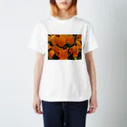 amekoamenokoのflower Regular Fit T-Shirt