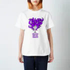 INASBY 髑髏毒郎のINASBY HAIR スタンダードTシャツ