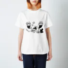 nawowow shopのMermaidねこちゃん Regular Fit T-Shirt